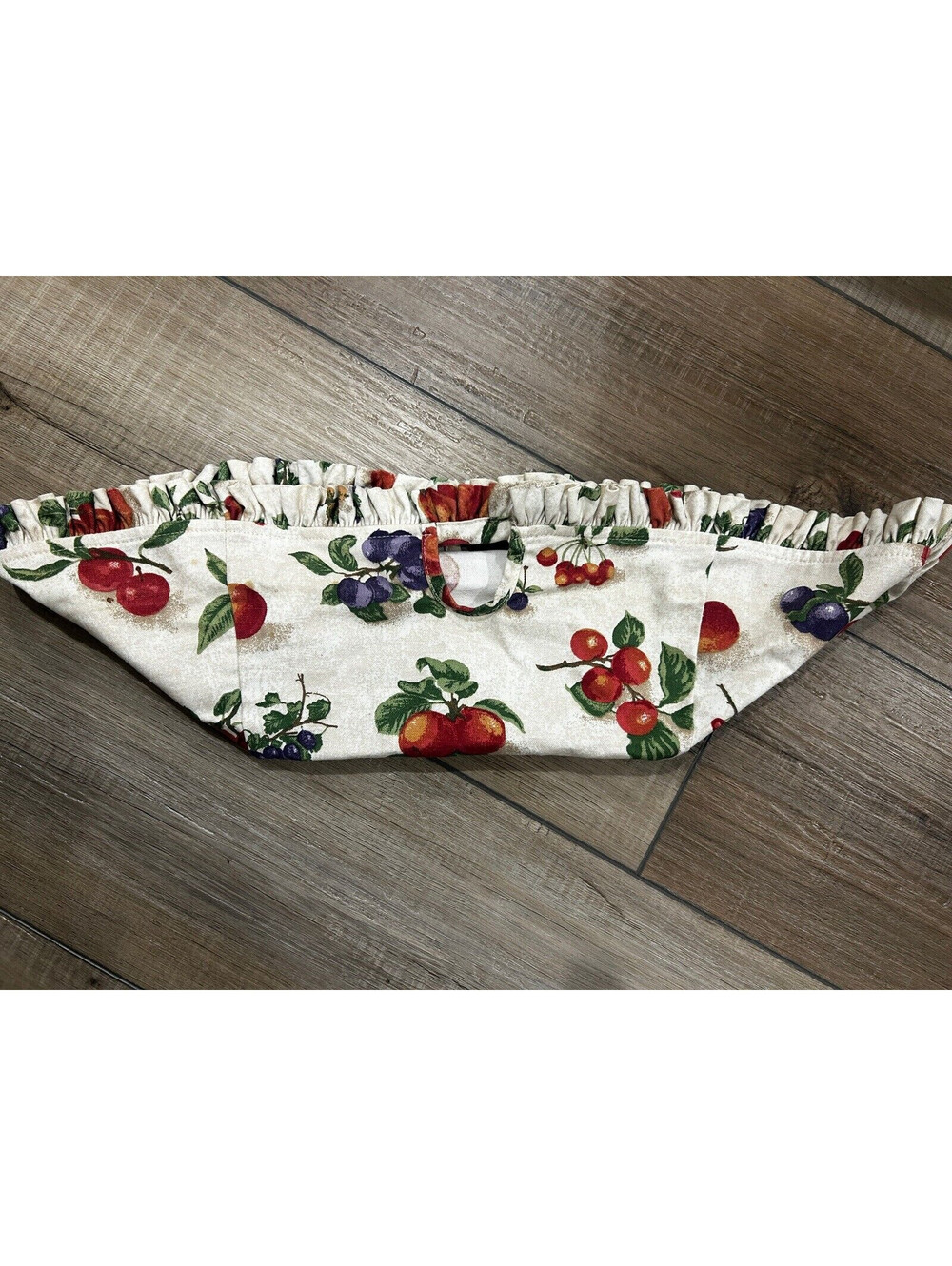 Longaberger Pie Basket Liner - Fruit Medley